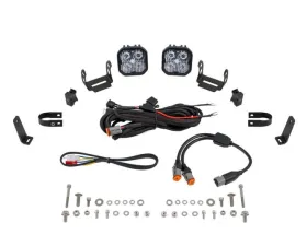 Diode Dynamics SS3 LED Pods On Bumper Roll Bars DD7687
