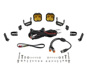 Diode Dynamics SS3 LED Pods On Bumper Roll Bars DD7689