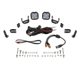 Diode Dynamics SS3 LED Pods On Bumper Roll Bars DD7692