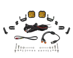 Diode Dynamics SS3 LED Pods On Bumper Roll Bars DD7695