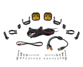 Diode Dynamics SS3 LED Pods On Bumper Roll Bars DD7714
