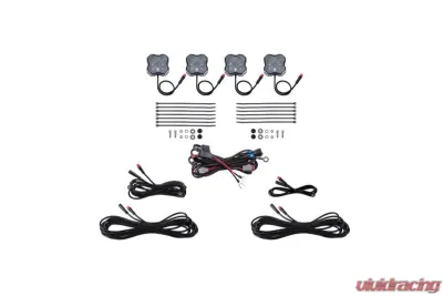 Diode Dynamics Stage Series RGBW 4 Pack Rock Lights DD7740 - DD7740