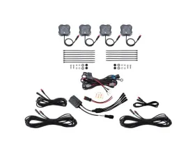 Diode Dynamics Stage Series RGBW 4 Pack Rock Lights DD7740C