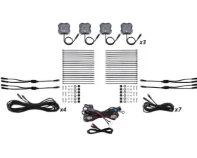 Diode Dynamics Stage Series RGBW 12 Pack Rock Lights DD7748