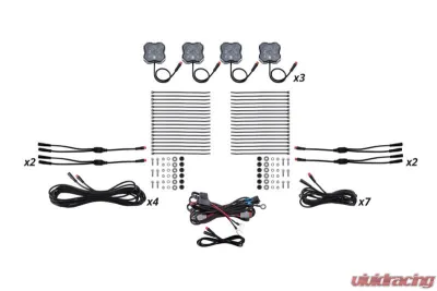 Diode Dynamics Stage Series RGBW 12 Pack Rock Lights DD7748 - DD7748