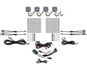 Diode Dynamics Stage Series RGBW 12 Pack Rock Lights DD7748C