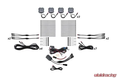 Diode Dynamics Stage Series RGBW 12 Pack Rock Lights DD7748C - DD7748C