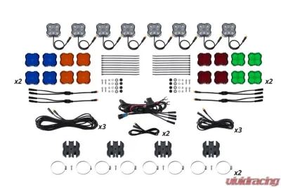 Diode Dynamics Stage Series Single Color 8 Pack Rock Lights DD7752 - DD7752