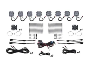 Diode Dynamics Stage Series RGBW 8 Pack Rock Lights DD7753