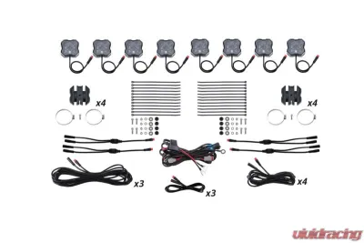 Diode Dynamics Stage Series RGBW 8 Pack Rock Lights DD7753 - DD7753