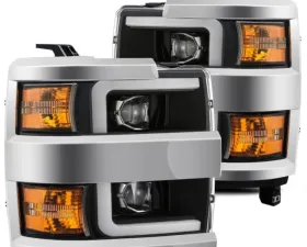 AlphaRex Projector Headlights Black