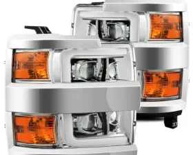AlphaRex Projector Headlights Chrome