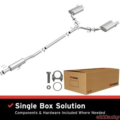 BRExhaust Direct-Fit Exhaust System Replacement Kit - 106-0557