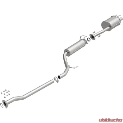 BRExhaust Direct-Fit Exhaust System Replacement Kit 2006-2011 2.0L 4-Cyl - 106-0743