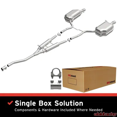 BRExhaust Direct-Fit Exhaust System Replacement Kit - 106-0744