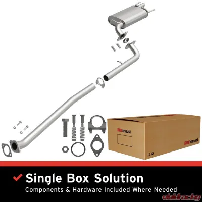 BRExhaust Direct-Fit Exhaust System Replacement Kit 2012-2017 2.5L 4-Cyl - 106-0746