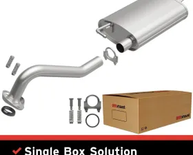 BRExhaust Direct-Fit Exhaust System Replacement Kit 2014-2019 1.8L 4-Cyl