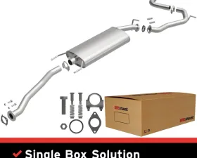 BRExhaust Direct-Fit Exhaust System Replacement Kit 2013-2018 2.5L 4-Cyl