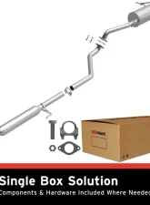 BRExhaust Direct-Fit Exhaust System Replacement Kit 2011-2016 1.8L 4-Cyl                                     - 106-0760 - Image 5