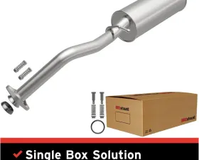 BRExhaust Direct-Fit Exhaust System Replacement Kit 2010-2016 1.8L 4-Cyl