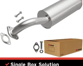 BRExhaust Direct-Fit Exhaust System Replacement Kit 2014-2019 1.6L 4-Cyl