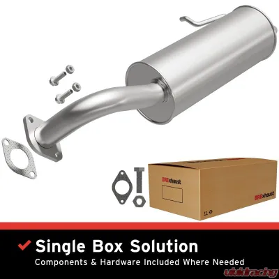 BRExhaust Direct-Fit Exhaust System Replacement Kit 2014-2019 1.6L 4-Cyl - 106-0790