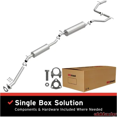BRExhaust Direct-Fit Exhaust System Replacement Kit 2011-2013 3.5L V6 - 106-0794