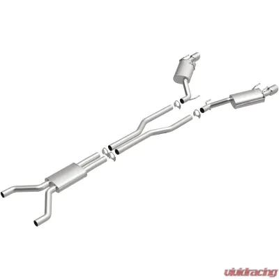 BRExhaust Direct-Fit Exhaust System Replacement Kit 2010-2015 3.6L V6 - 106-0795