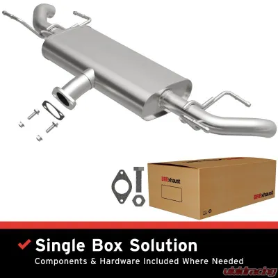 BRExhaust Direct-Fit Exhaust System Replacement Kit 2014-2018 2.0L 4-Cyl - 106-0796