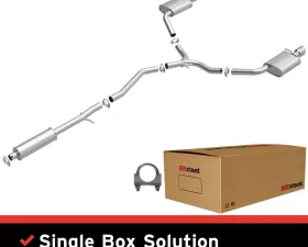 BRExhaust Direct-Fit Exhaust System Replacement Kit 2013-2019 3.5L V6
