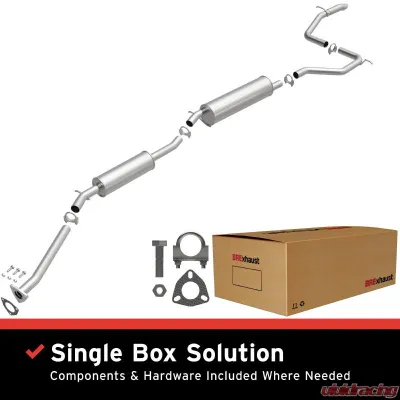 BRExhaust Direct-Fit Exhaust System Replacement Kit 2014-2017 3.5L V6 - 106-0810