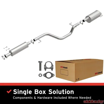 BRExhaust Direct-Fit Exhaust System Replacement Kit 2012-2016 1.8L 4-Cyl - 106-0815