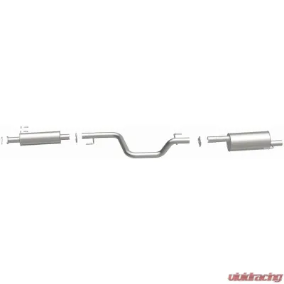 BRExhaust Direct-Fit Exhaust System Replacement Kit 2012-2016 1.8L 4-Cyl - 106-0815