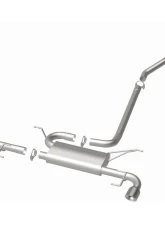 BRExhaust Direct-Fit Exhaust System Replacement Kit 2014-2017 2.5L 4-Cyl                                     - 106-0823 - Image 3