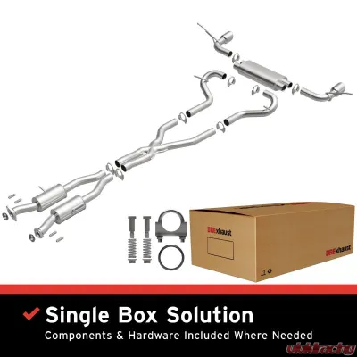 BRExhaust Direct-Fit Exhaust System Replacement Kit - 106-0834