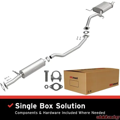BRExhaust Direct-Fit Exhaust System Replacement Kit 2011-2013 2.4L 4-Cyl - 106-0836