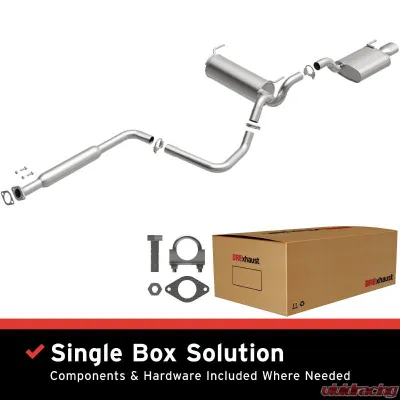 BRExhaust Direct-Fit Exhaust System Replacement Kit 2012-2017 2.4L 4-Cyl - 106-0844