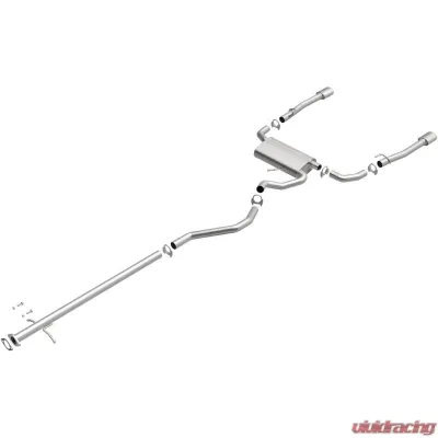 BRExhaust Direct-Fit Exhaust System Replacement Kit - 106-0850