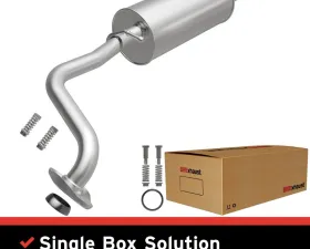 BRExhaust Direct-Fit Exhaust System Replacement Kit 2012-2017 1.8L 4-Cyl
