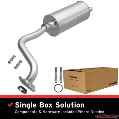 BRExhaust Direct-Fit Exhaust System Replacement Kit 2012-2017 1.8L 4-Cyl - 106-0853