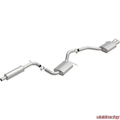 BRExhaust Direct-Fit Exhaust System Replacement Kit 2012-2014 2.5L 5-Cyl - 106-0858