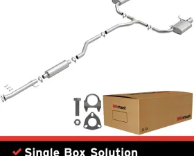 BRExhaust Direct-Fit Exhaust System Replacement Kit 2009-2014 2.4L 4-Cyl