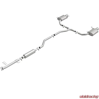 BRExhaust Direct-Fit Exhaust System Replacement Kit 2009-2014 2.4L 4-Cyl - 106-0861