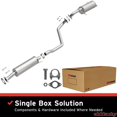 BRExhaust Direct-Fit Exhaust System Replacement Kit 2010-2011 2.0L 4-Cyl - 106-0869
