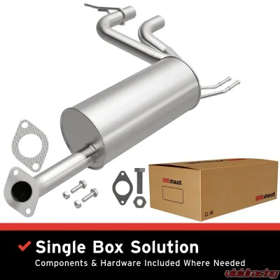 BRExhaust Direct-Fit Exhaust System Replacement Kit 2012-2017 1.6L 4-Cyl - 106-0872