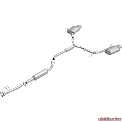 BRExhaust Direct-Fit Exhaust System Replacement Kit 2009-2014 3.5L V6 - 106-0877