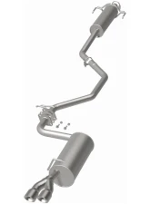 BRExhaust Direct-Fit Exhaust System Replacement Kit 2009-2013 2.5L 4-Cyl                                     - 106-0879 - Image 2