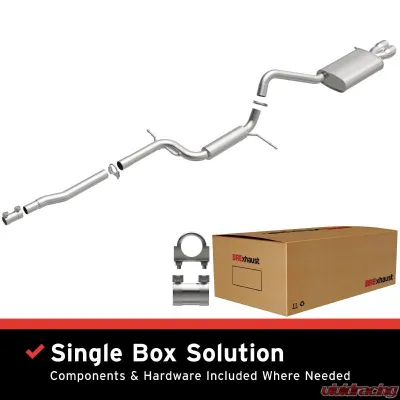 BRExhaust Direct-Fit Exhaust System Replacement Kit S 2011-2014 2.0L 4-Cyl - 106-0886
