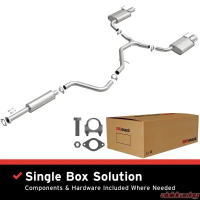 BRExhaust Direct-Fit Exhaust System Replacement Kit - 106-0889