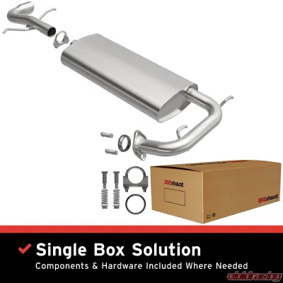 BRExhaust Direct-Fit Exhaust System Replacement Kit 2009-2015 2.7L 4-Cyl - 106-0890